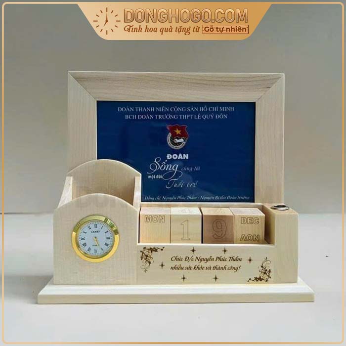dong ho go in khac laser164