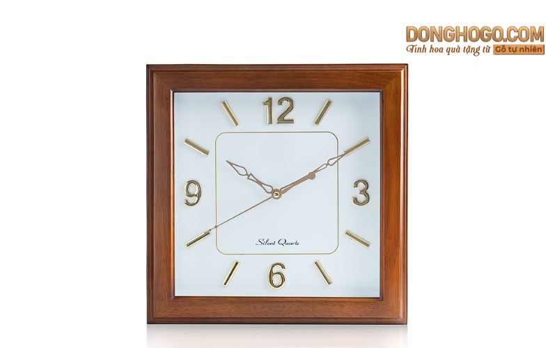 Lợi ích nổi bật khi chọn đồng hồ gỗ vuông